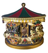 1994 Mr. Christmas Holiday Merry Go Round Animated Carousel 21 Carols  picture