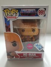 Funko POP Masters of The Universe He-Man Flocked #991 ☆Gamestop Exclusive☆ picture