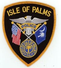 SOUTH CAROLINA SC ISLE OF PALMS POLICE NICE SHOULDER PATCH SHERIFF picture