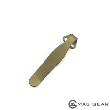(Bronze) Titanium Deep Carry Pocket Clip for Benchmade 781 Anthem Knife picture