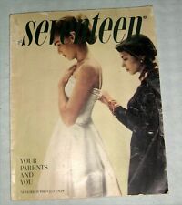 Vintage Seventeen Magazine,November,1948,Fashion,Ingrid Bergmann,Joan of Arc picture