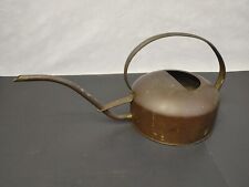 Vintage Copper  Indoor Watering Can Long Spout Antique Patina picture