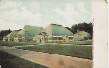Antique Postcard, Green Houses, Central Park, New York City, NY, Long Ago picture