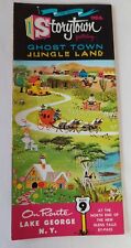 1961 Storytown USA Ghost Town Jungle Land in Lake George New York Brochure picture