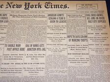 1923 FEBRUARY 24 NEW YORK TIMES - TO DOUBLE MAIN POST OFFICE HERE - NT 7992 picture