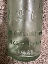 NEAR MINT Coca-Cola Mid Script Bottle from West Point, Mississippi Miss MS picture