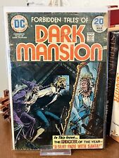 Forbidden Tales Of DARK MANSION #15 DC COMICS 1974 Horror Comic G/VG picture