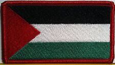 PALESTINE Flag Military Tactical Patch W/ VELCRO® Brand Fastener Red Emblem #8 picture