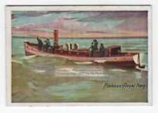 British Royal Navy Pinnace 'Taxi' Boat 1920s Ad Trade Card picture