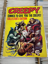CREEPY #1  Warren Horror Magazine 1964 Frank Frazetta's Last story  Fine/Fine + picture