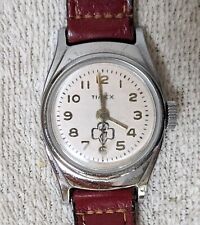 Vintage 1950s Brownie Girl Scout Wrist Watch picture