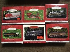 Lot of 6 Hallmark Lionel Trains Keepsake Christmas Ornaments picture