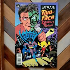 BATMAN: Two-Face Strikes Twice #1 NM- (DC 1993) Book 1 Pt 1-2 Dick Sprang Cover picture