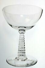 Bryce Bel Air Vintage Champagne Stem 4-Sided Stacked Wafer Stem-Non Optic Bowl picture