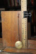 Vintage  Clock Weighted Brass Pendulum picture