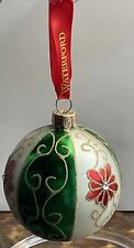 Vintage Waterford Heirloom Ball Ornament 3.5