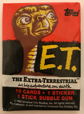 1982 Topps E.T. The Extra-Terrestrial Sealed Wax Pack, 10 Cards, 1 Sticker picture