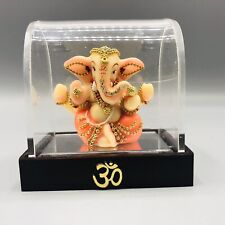 Small Lord Ganesha Statue in Acrylic Box 24 K Gold Plated picture