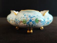 Antique Bavarian Candy-Trinket Dish/Bowl Relief with Hand Painted Floral picture