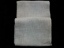 2 Pieces Antique Vintage Cream Crash Linen Toweling Fabric 26