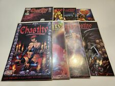 Chastity Lust for Life (Chaos 1998) #1-3, Chastity Theatre of Pain #1-3 & picture