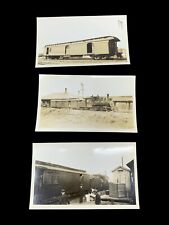Lot x 3-Vintage Photos-U.S. Postal Mail Trains C&S, B&H, B&M Railroads-1930’s picture