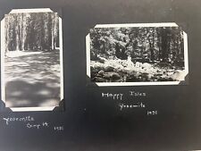 Yosemite Happy Isles & Camp 14 Vintage 1931 Photos picture