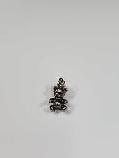 Silver Color Teddy Bear Charm Small Size NO CHAIN  picture