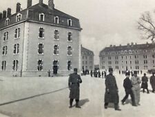 WWI Dijon, France, Caserne Vaillant, Army Barracks Litho Postcard, 27th Infantry picture