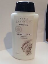 Pure Skincare Black Rice Brightening Cream Cleanser 8.4oz NWOB (LOT OF 2) picture