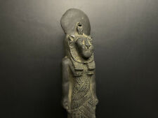 RARE Amazing Large Sekhmet Goddess of Healing & War Wearing Sun Disc  picture