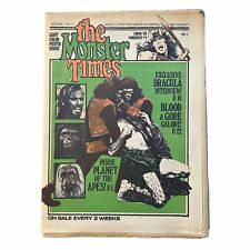 The Monster Times, Vol. 1 No. 11 - June 1972 Newspaper Fanzine picture