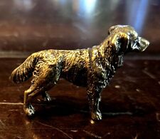New Solid Brass Labrador Retriever Dog Figurine Sculpture picture