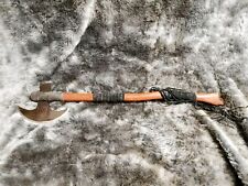Hand Forged Carbon Axe Medieval Ottoman Warrior Weapon Reenactment Decorative picture