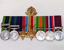 Seaforth Highlanders, RSF & Military Police India & Palestine WW2 medals - Reid picture