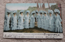 Winsome Winnie Play Stage Production Pre 1907 UB Postcard New York Casino NY picture