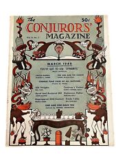 The Conjurors' Magazine Vol. 4 No. 1 March 1948 Magician Magic Cards Tricks VTG picture