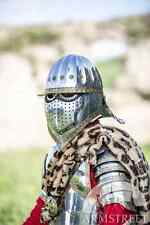 18 Gauge Medieval Warrior SCA Polish Hussars Helmet x-mas gift item picture
