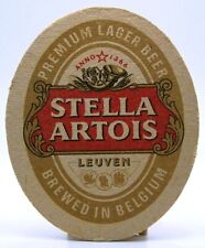 Vintage Stella Artois Premium Lager Beer Coaster-Belgium-OV13 picture