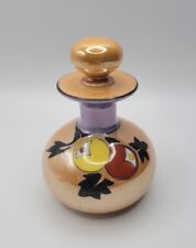 1930s Japanese Meito Porcelain Art Deco Perfume Bottle Hand Painted • 4
