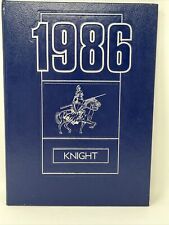 DeSales Catholic High School 1986 Yearbook Lockport NY Knight New York picture