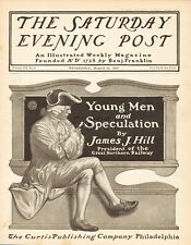 1901 Saturday Evening Post J.J. Gould Young Men and Speculation Front Cover Only picture
