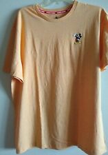 Mickey Mouse Disney Parks Authentic Unisex Light Orange T Shirt Size L New w/Tag picture