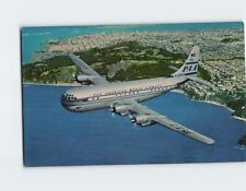 Postcard Pan American Strato Clippers Airliner picture