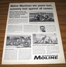 1959 Print Ad Minneapolis-Moline 5 Star Tractor, Sheller, Spreader picture