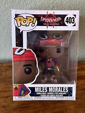 Funko POP Marvel Spider-Man Into the Spiderverse Miles Morales (Cape) #403 picture