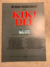 10-13 1/4” Kiki Dee Blue album ad Flyer picture