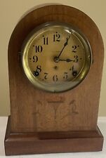 Antique Seth Thomas Beehive Shelf Mantel Gong Chime Clock 8 Day 89AD Movement picture
