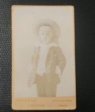 Vintage Photo Of Girl In Cowboy Outfit Cowgirl Rodeo Faded Barbara picture