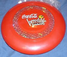1996 COCA~COLA INCREDIBLE SUMMER LIGHT UP FRISBEE APPEARS NEW TAKES A 9 VOLT BAT picture